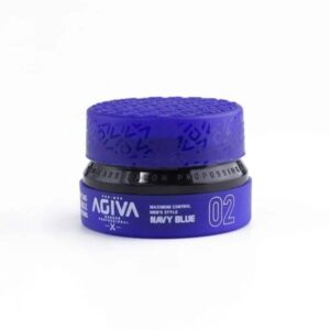 Agiva Styling Hair Wax 02 Aqua Ultra Strong-Navy Blue (155 ml)