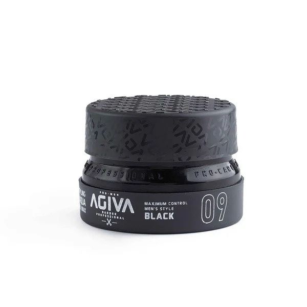 Agiva Styling Hair Gel Wax 09-Black (155ml)