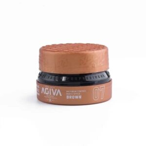 Agiva Styling Hair Wax 07 Pomade-Brown (155 ml)