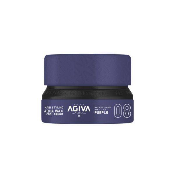 Agiva Styling Hair Wax 08 Cool Bright-Purple 155 ml